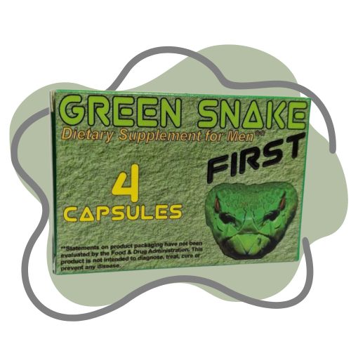 Green snake - 4 db