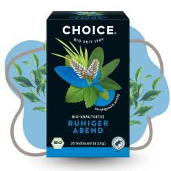   BIO CHOICE® Nyugodt este gyógynövénytea 40g Ruhiger abend 20 filter