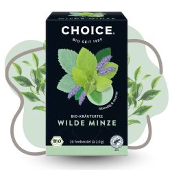   BIO CHOICE® Vadmenta gyógynövénytea 40g Wilde minze 20 filter