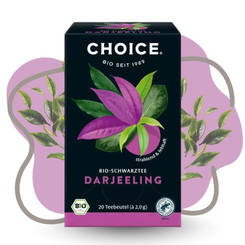 BIO CHOICE® Darjeeling fekete tea 40g 20 filter