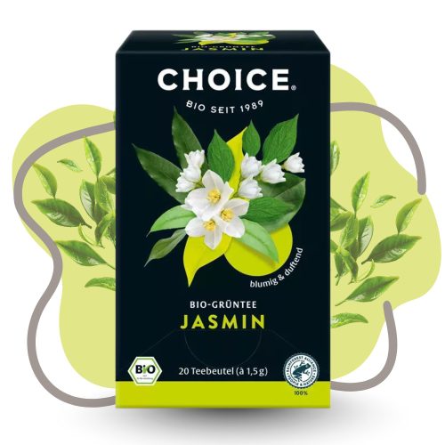 BIO CHOICE® Jázmin zöld tea 30g 20 filter