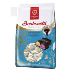   Bonbonetti étcsokoládéba mártott banán és málna ízű szaloncukor (Konzum) 280g