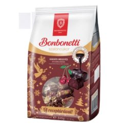   Bonbonetti tejcsokoládéba mártott kakaós és meggyes ízű szaloncukor (Konzum) 280g