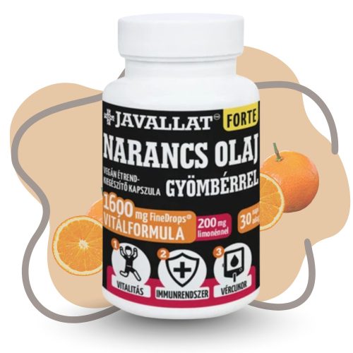 JAVALLAT Forte Kakukkfű & Narancs olaj 60db