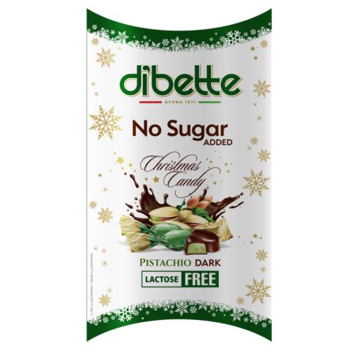 Dibette nas pisztácia ízű krémmel töltött étcsokoládé szaloncukor 220 g