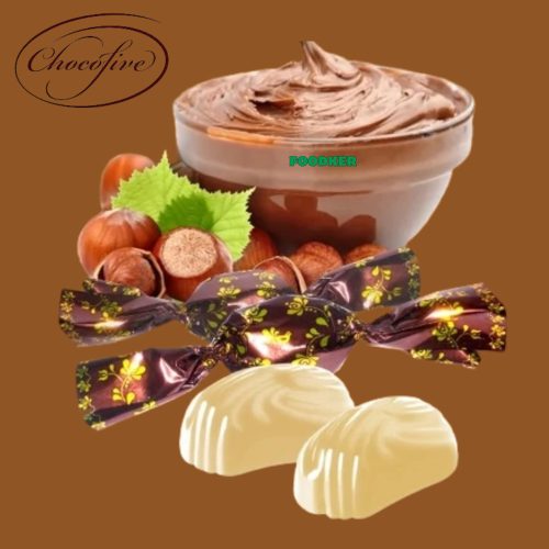 CHOCOFIVE lédig mogyorókrémes szaloncukor 1 kg