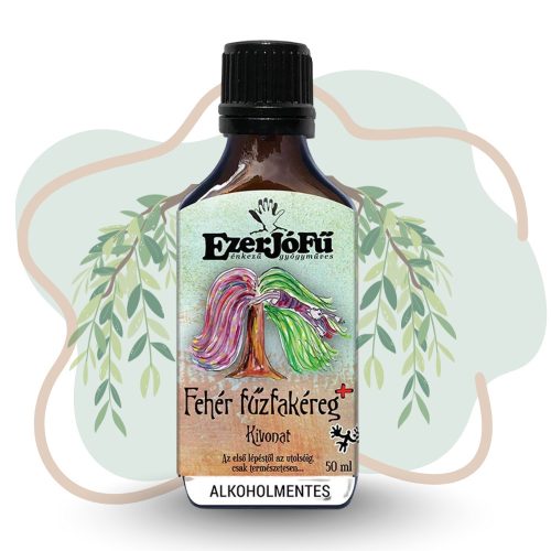EzerJóFű Fehér fűzfakéreg+ kivonat 50ml alkoholmentes, növényi glicerinnel