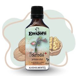   EzerJóFű Feketedió+ prémium elixír 50ml alkoholmentes, növényi glicerinnel