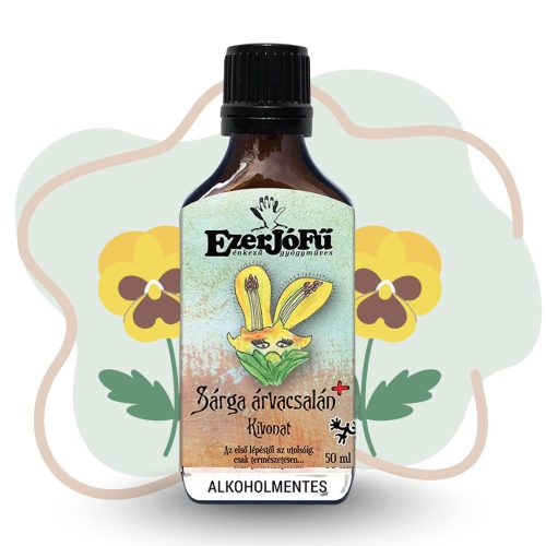 EzerJóFű Sárga árvacsalán+ kivonat 50ml alkoholmentes, növényi glicerinnel