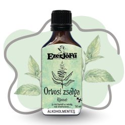   EzerJóFű Orvosi zsálya kivonat 50ml alkoholmentes, növényi glicerinnel