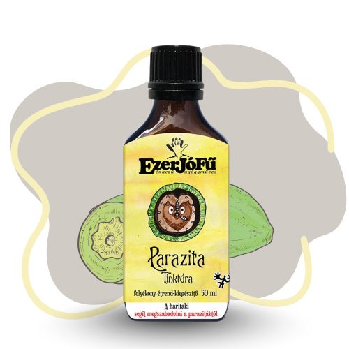 EzerJóFű Parazita tinktúra 50ml folyékony étrend-kiegészító