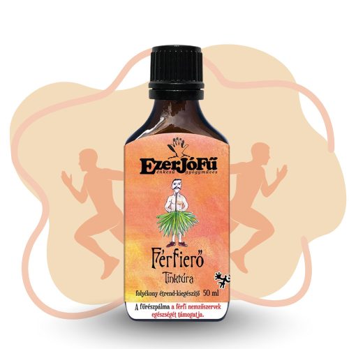 EzerJóFű Férfierő tinktúra 50ml folyékony étrend-kiegészítő