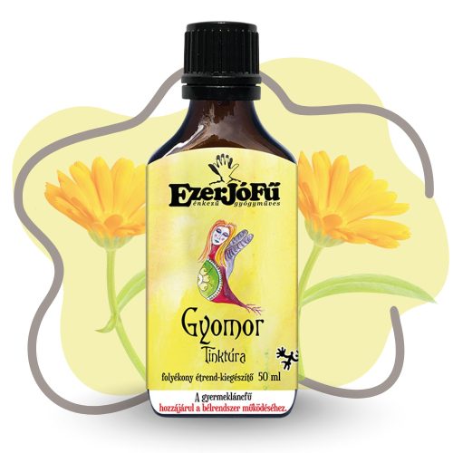 EzerJóFű Gyomor tinktúra 50ml folyékony étrend-kiegészítő