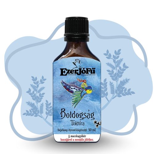 EzerJóFű Boldogság tinktúra 50ml folyékony étrend-kiegészítő
