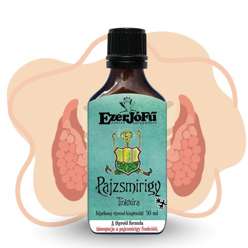EzerJóFű Pajzsmirigy tinktúra 50ml folyékony étrend-kiegészítő