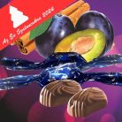 CHOCOFIVE lédig szilvás-fahéjas szaloncukor 0,25 kg