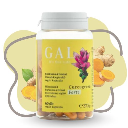 GAL Curcugreen 225mg x 30 kapszula ÚJ