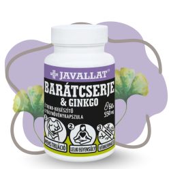 JAVALLAT Barátcserje és Ginkgo kapszula 60 db 