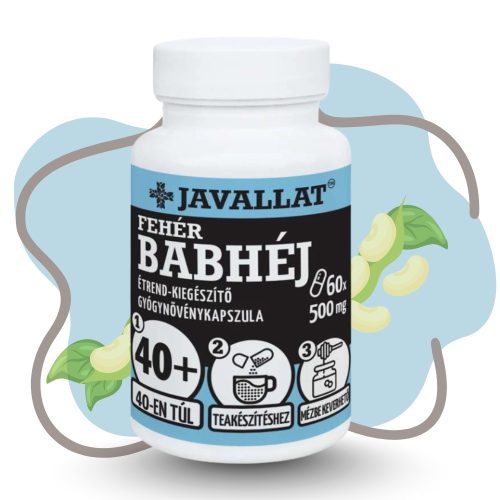 JAVALLAT Fehér Babhéj kapszula 60 db