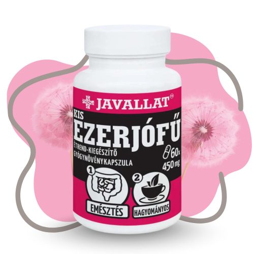 JAVALLAT Kis Ezerjófű kapszula 60 db 