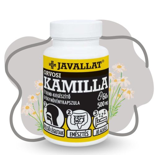 JAVALLAT Orvosi Kamilla kapszula 60db 
