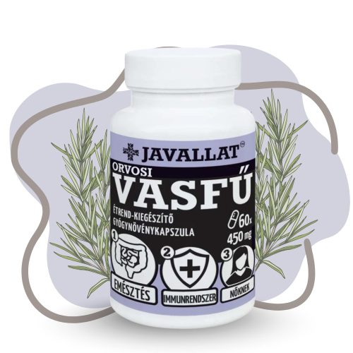 JAVALLAT Orvosi Vasfű kapszula 60 db 