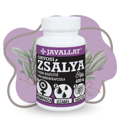 JAVALLAT Orvosi Zsálya kapszula 60 db 