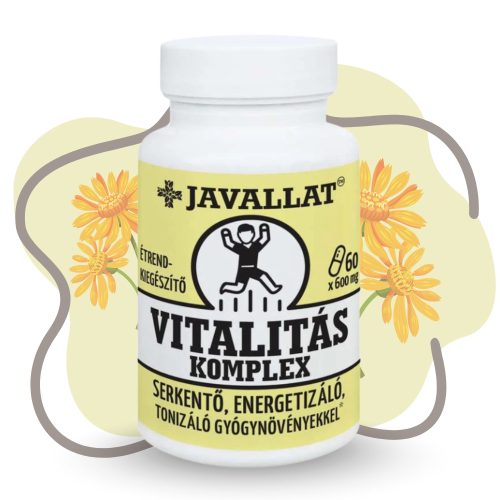 JAVALLAT Vitalitás komplex kapszula 60 db