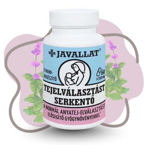 JAVALLAT Tejelválasztást serkentő 60 db