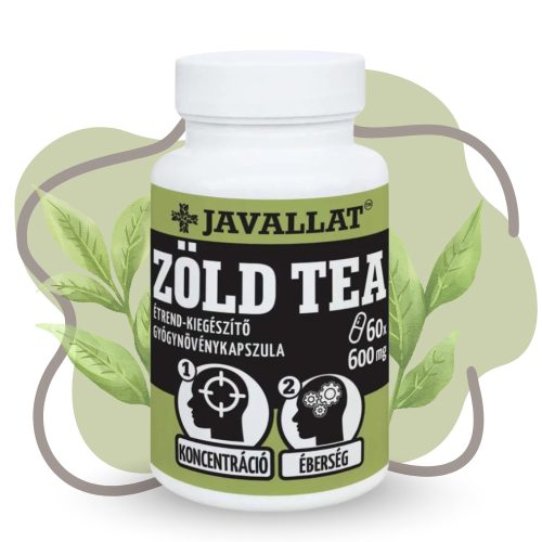 JAVALLAT Zöld Tea kapszula 60 db 