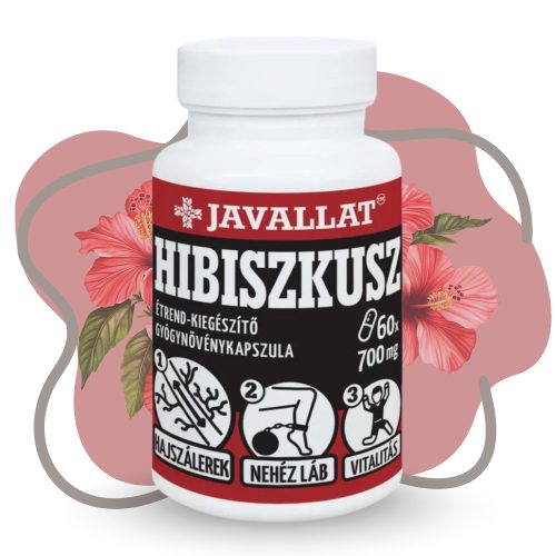 JAVALLAT Hibiszkusz kapszula 60 db 