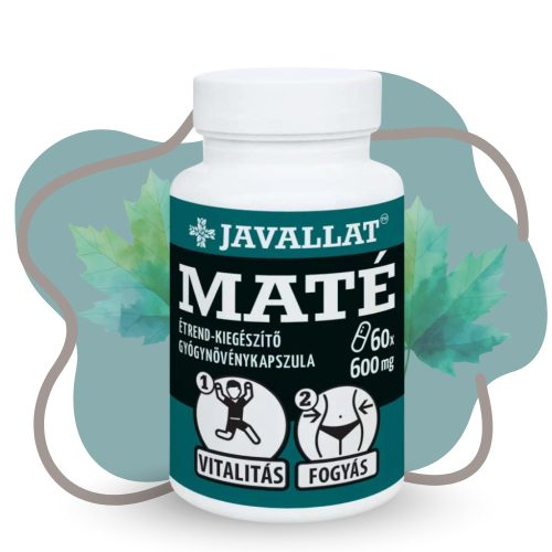 JAVALLAT Maté Levél kapszula 60 db 