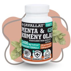 JAVALLAT Forte Menta & Kömény olaj 60db