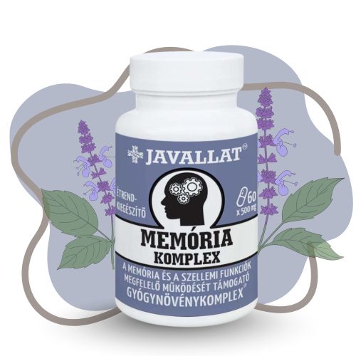 JAVALLAT Memória Komplex kapszula 60 db