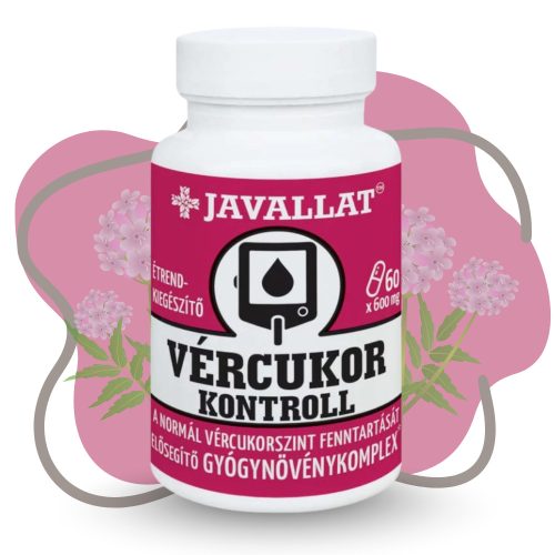 JAVALLAT Vércukor Kontroll kapszula 60 db 
