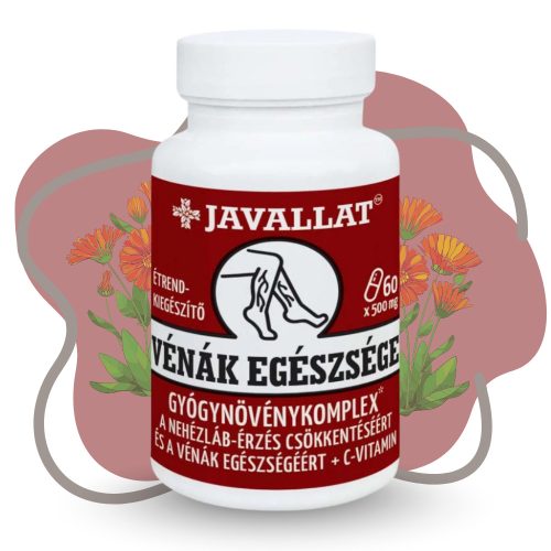 JAVALLAT Vénák Egészsége kapszula 60 db