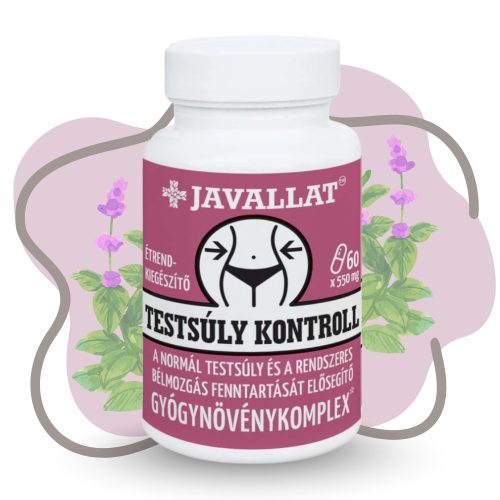 JAVALLAT Testsúly Kontroll kapszula 60 db 
