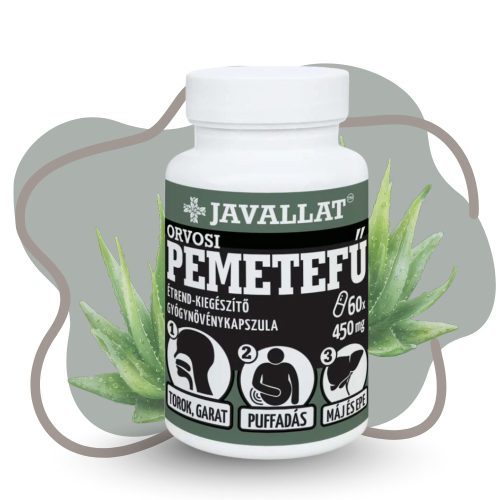 JAVALLAT Orvosi pemetefű kapszula 60 db 