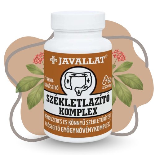 JAVALLAT Székletlazító Komplex kapszula 60 db 