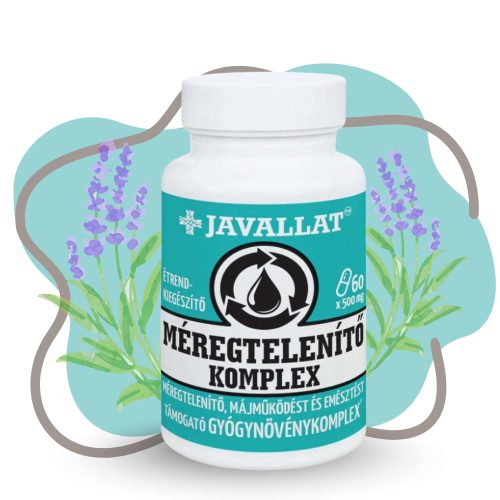 JAVALLAT Méregtelenítő Komplex kapszula 60 db 