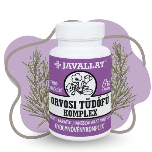 JAVALLAT Orvosi Tüdőfű Komplex kapszula 60 db 