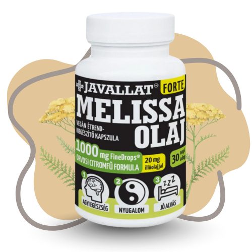 JAVALLAT Forte Melissa olaj 60db