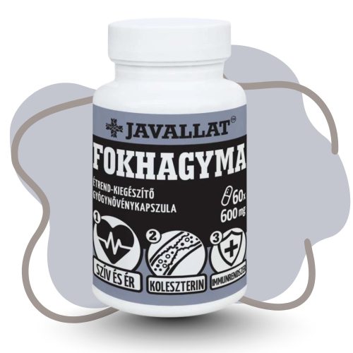 JAVALLAT Fokhagyma kapszula 60 db