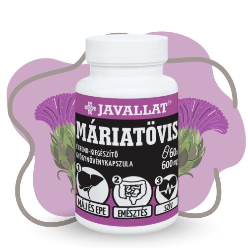 JAVALLAT Máriatövis kapszula 60 db