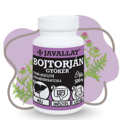 JAVALLAT Bojtorjángyökér kapszula 60 db