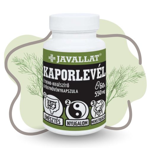 JAVALLAT Kaporlevél kapszula 60 db