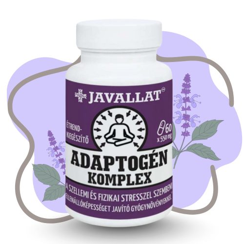 JAVALLAT Adaptogén Komplex kapszula 60 db