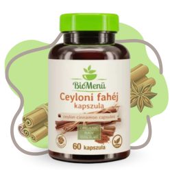 BioMenü BIO Ceyloni fahéj kapszula 60db