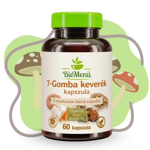 BioMenü BIO 7-gomba keverék 60db kapszul
