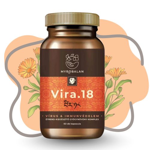 Myrobalan Vira.18 immunerősítő 60db gyógynövény komplex kapszula